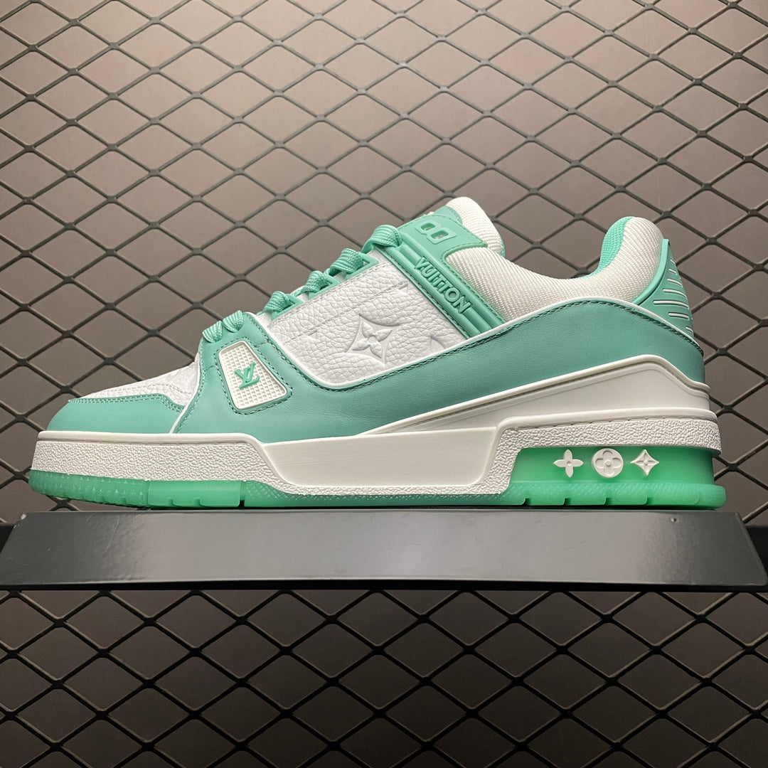 Louis Vuitton Trainer “Green White”