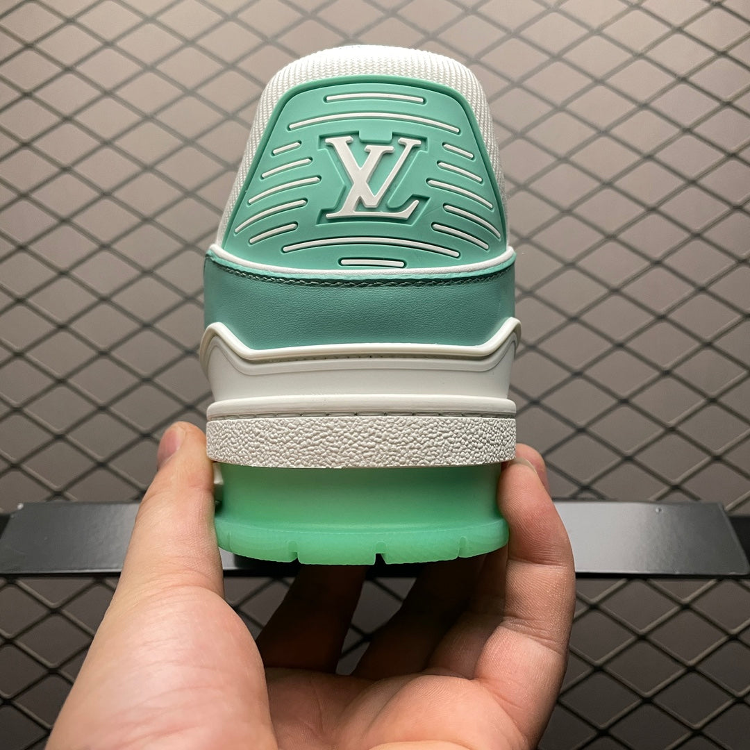 Louis Vuitton Trainer “Green White”