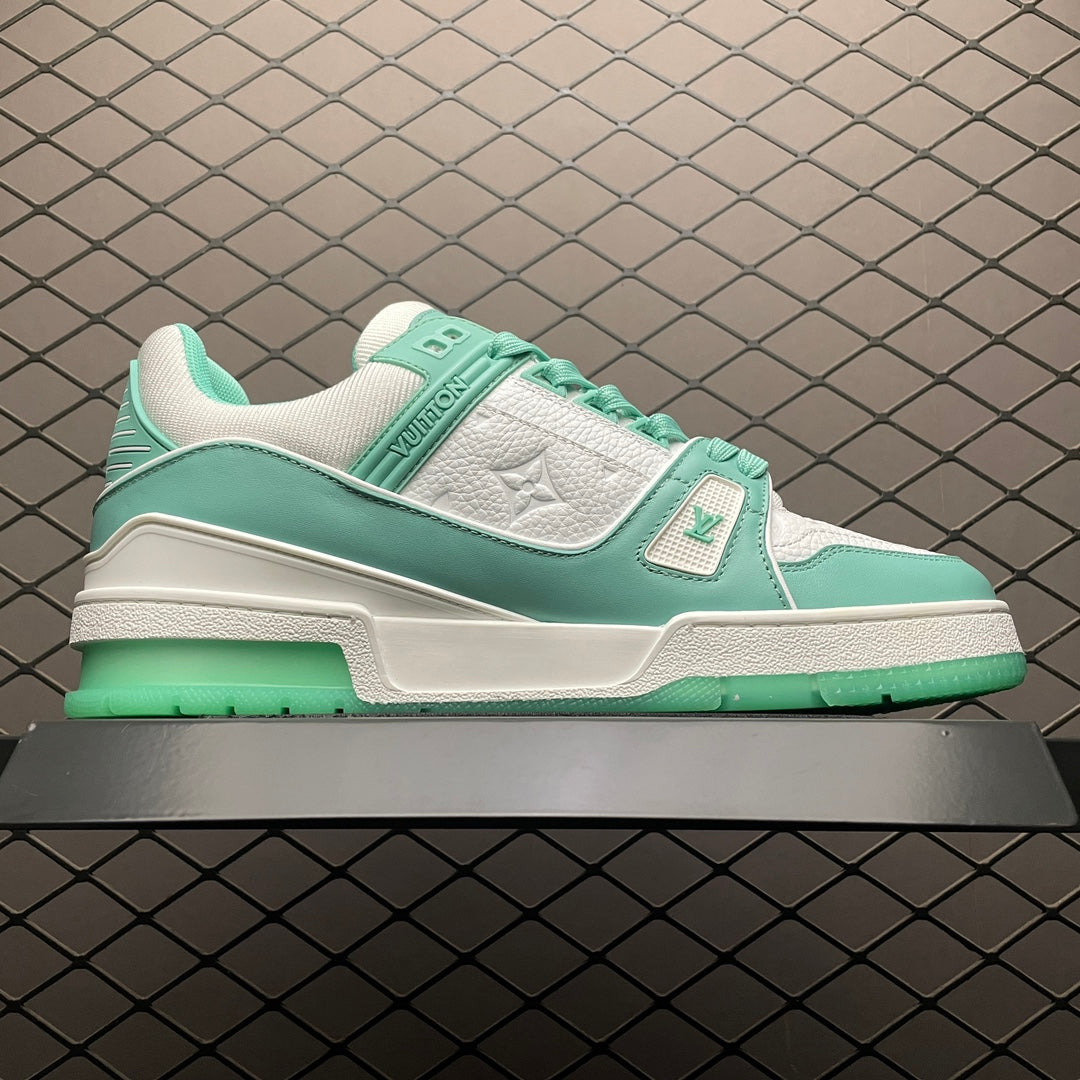 Louis Vuitton Trainer “Green White”