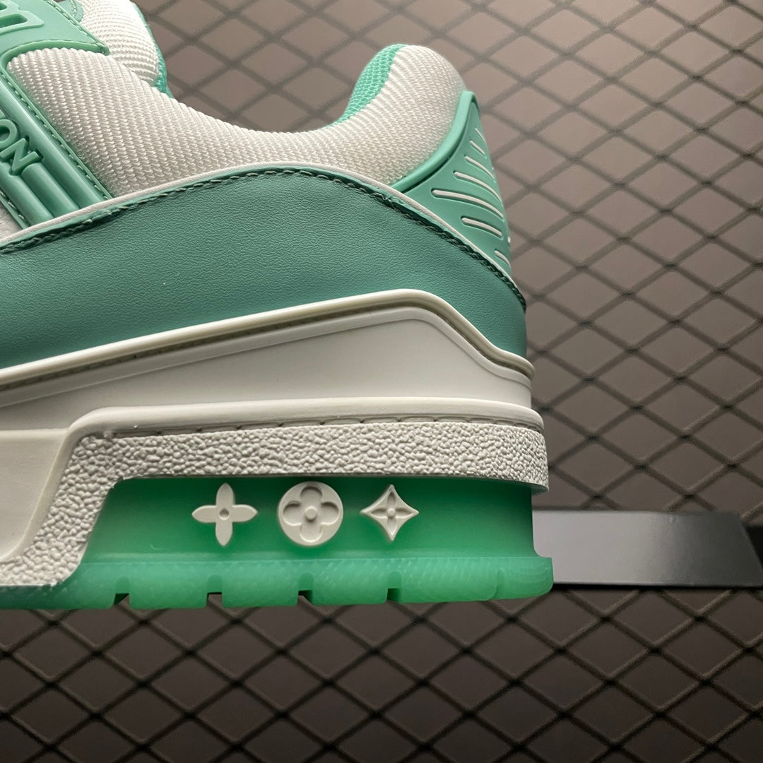 Louis Vuitton Trainer “Green White”