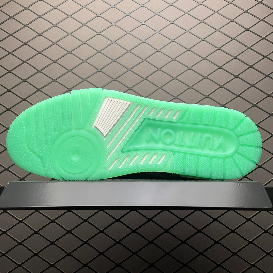 Louis Vuitton Trainer “Green White”