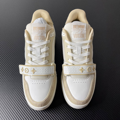 Louis Vuitton Trainer “Beige White”