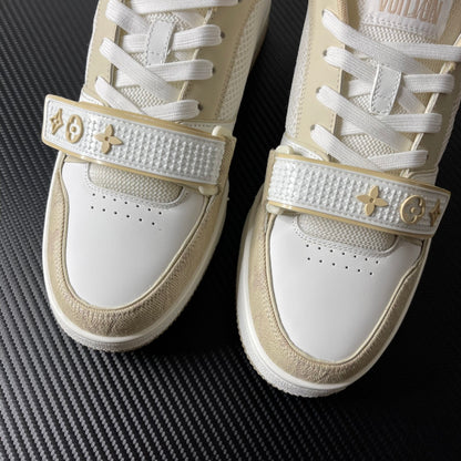 Louis Vuitton Trainer “Beige White”