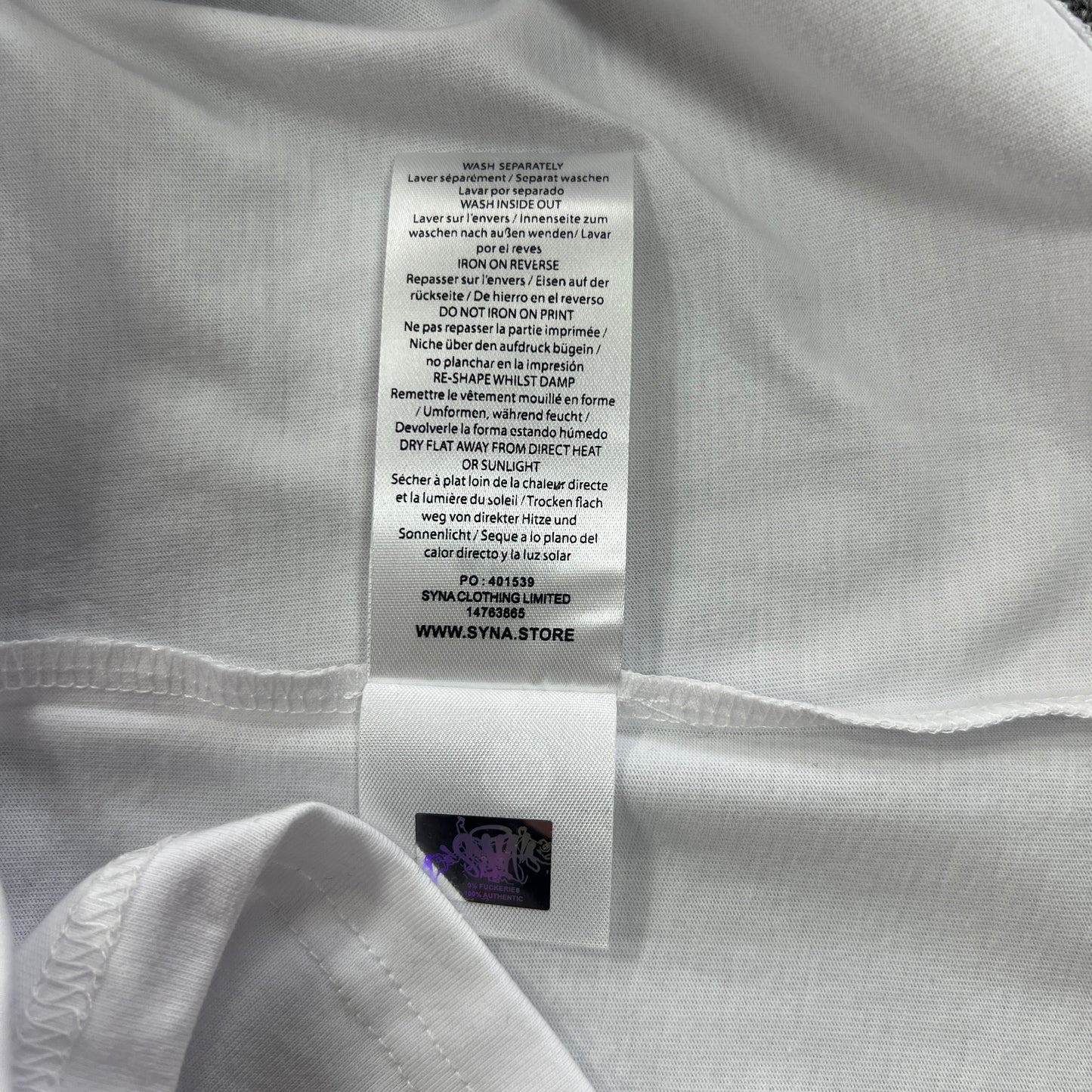 Syna World Ignite Tee “Orange”