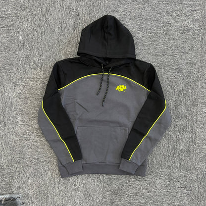 Syna World Hoodie “Black Grey”