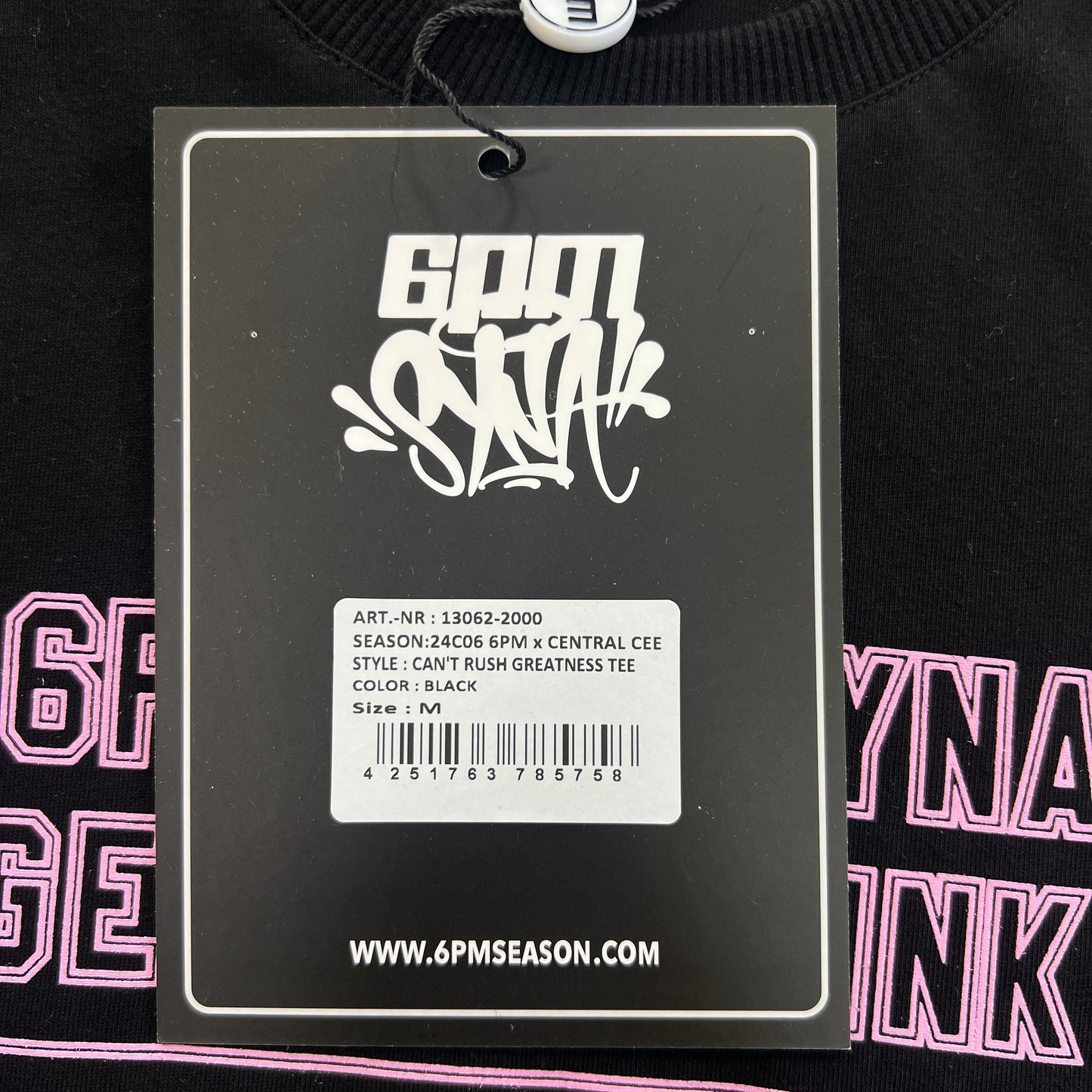 6PM x Syna World “Central Cee Can’t Rush Greatness”