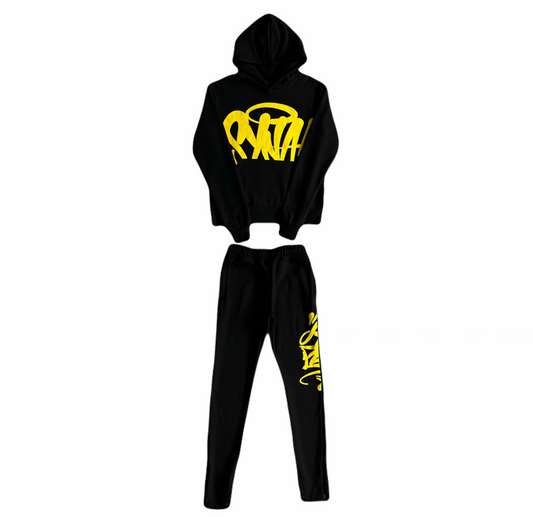 Syna World TrackSuit “Black Yellow”