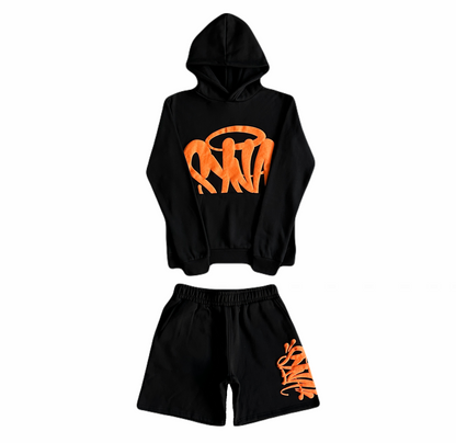 Syna World TrackSuit “Black Orange”