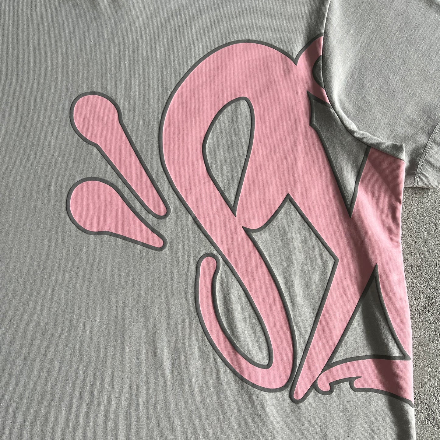 Conjunto Shorts Synaworld Cinza/Rosa