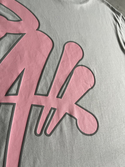 Conjunto Shorts Synaworld Cinza/Rosa