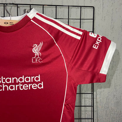 Camisa Liverpool x Adidas 2025/26 Torcedor