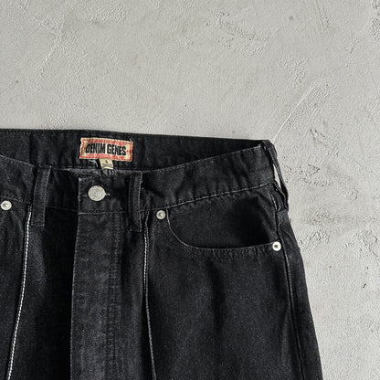 Corteiz Star Denim Pants “Dark White”