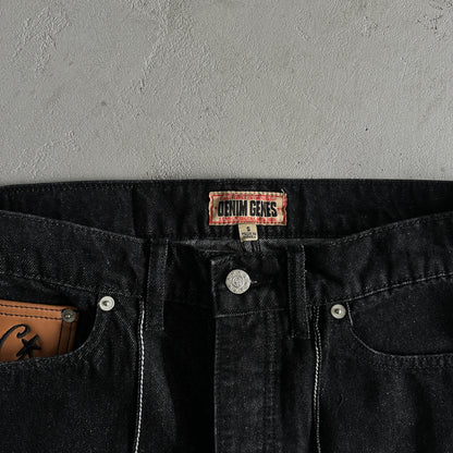Corteiz Star Denim Pants “Dark White”