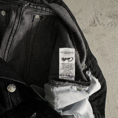 Corteiz Star Denim Pants “Dark White”