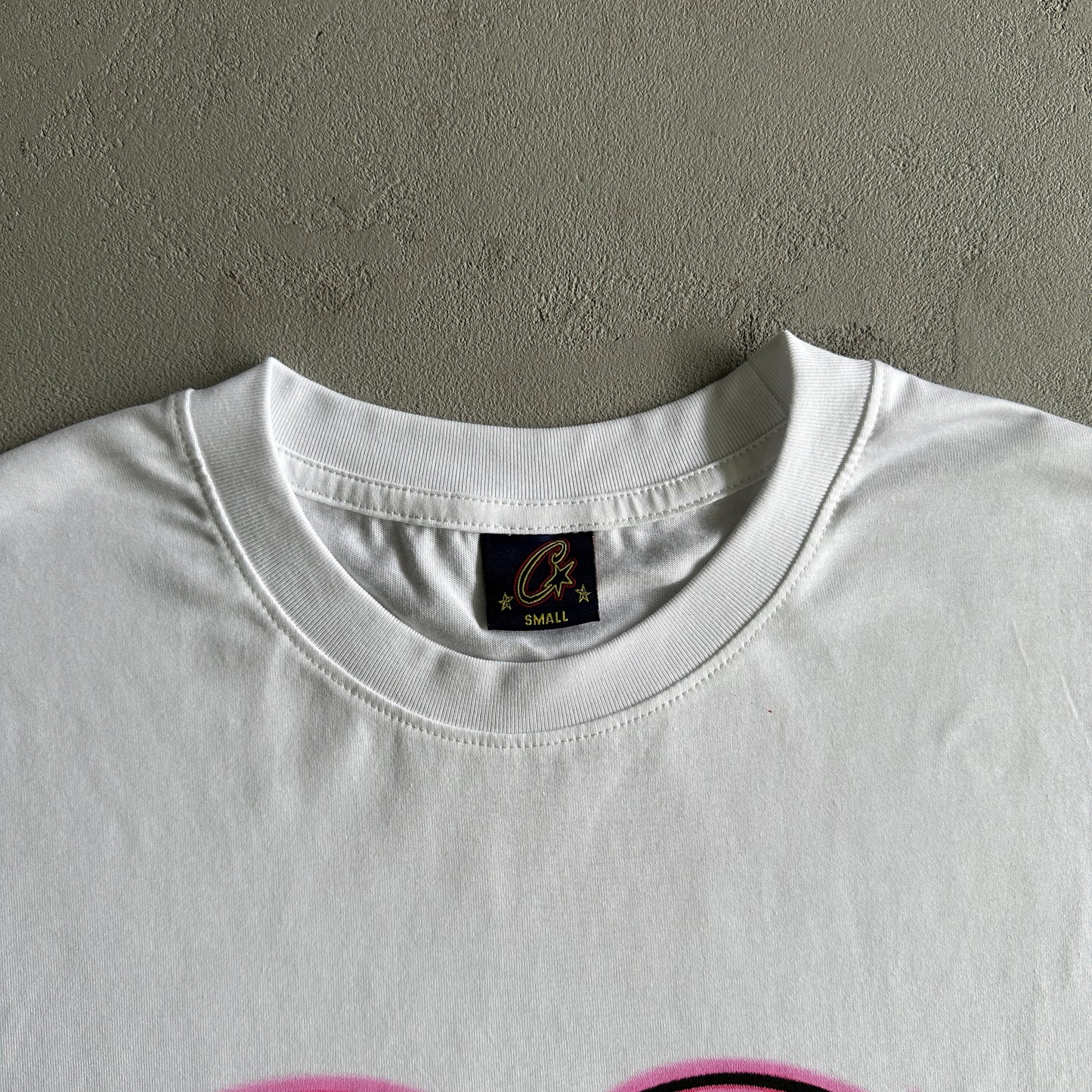 Corteiz Pink Heart “White”