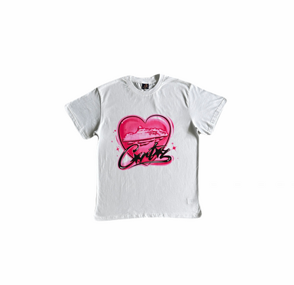 Corteiz Pink Heart “White”