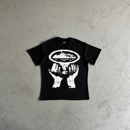 Corteiz Alcatraz Hand Print “Black”