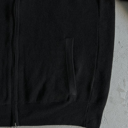 Corteiz Knit Zip Up Fleece “Black”