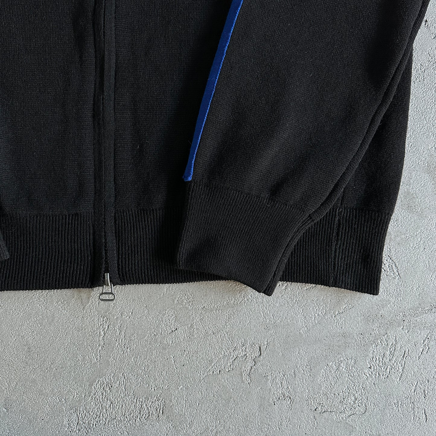 Corteiz Knit Zip Up Fleece “Black”
