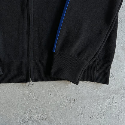 Corteiz Knit Zip Up Fleece “Black”