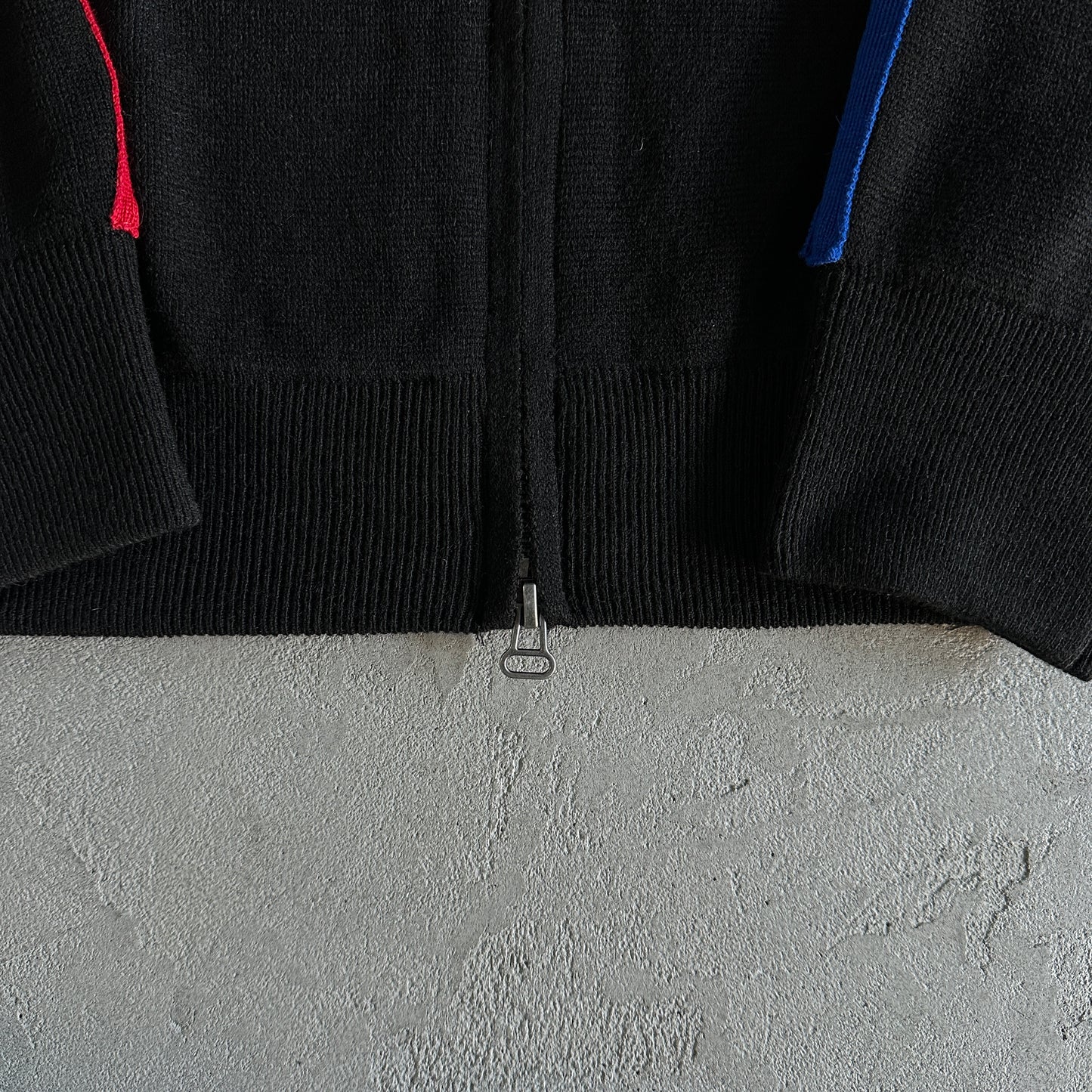 Corteiz Knit Zip Up Fleece “Black”