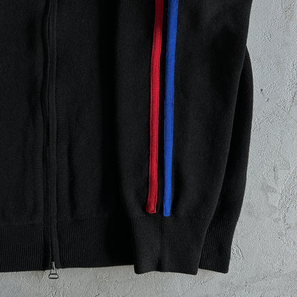 Corteiz Knit Zip Up Fleece “Black”