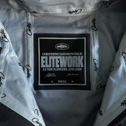 Corteiz Elitework Waterproof Shell Jacket “Black”
