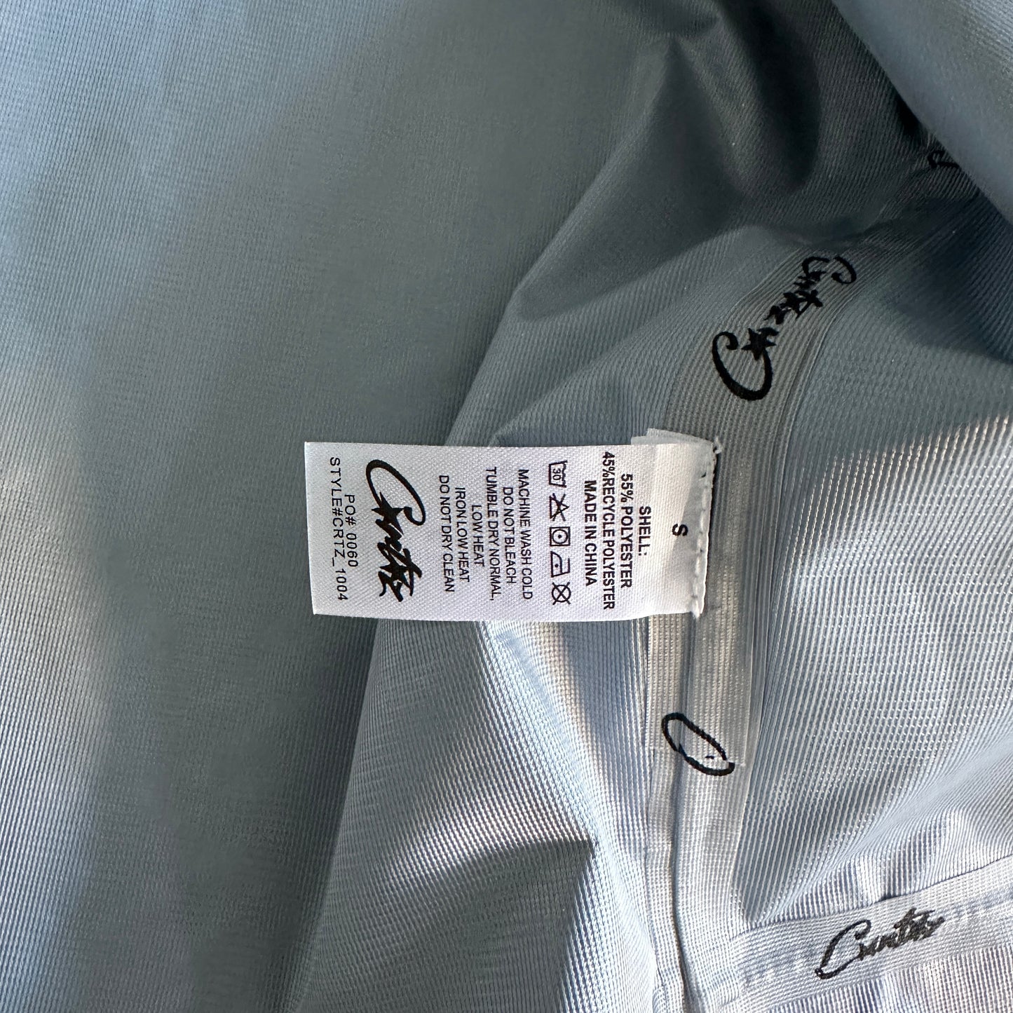 Corteiz Elitework Waterproof Shell Jacket “Blue”