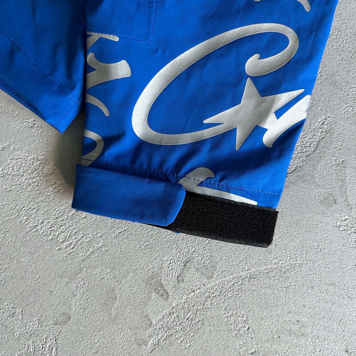 Corteiz Elitework Waterproof Shell Jacket “Blue”