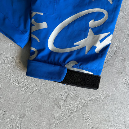 Corteiz Elitework Waterproof Shell Jacket “Blue”