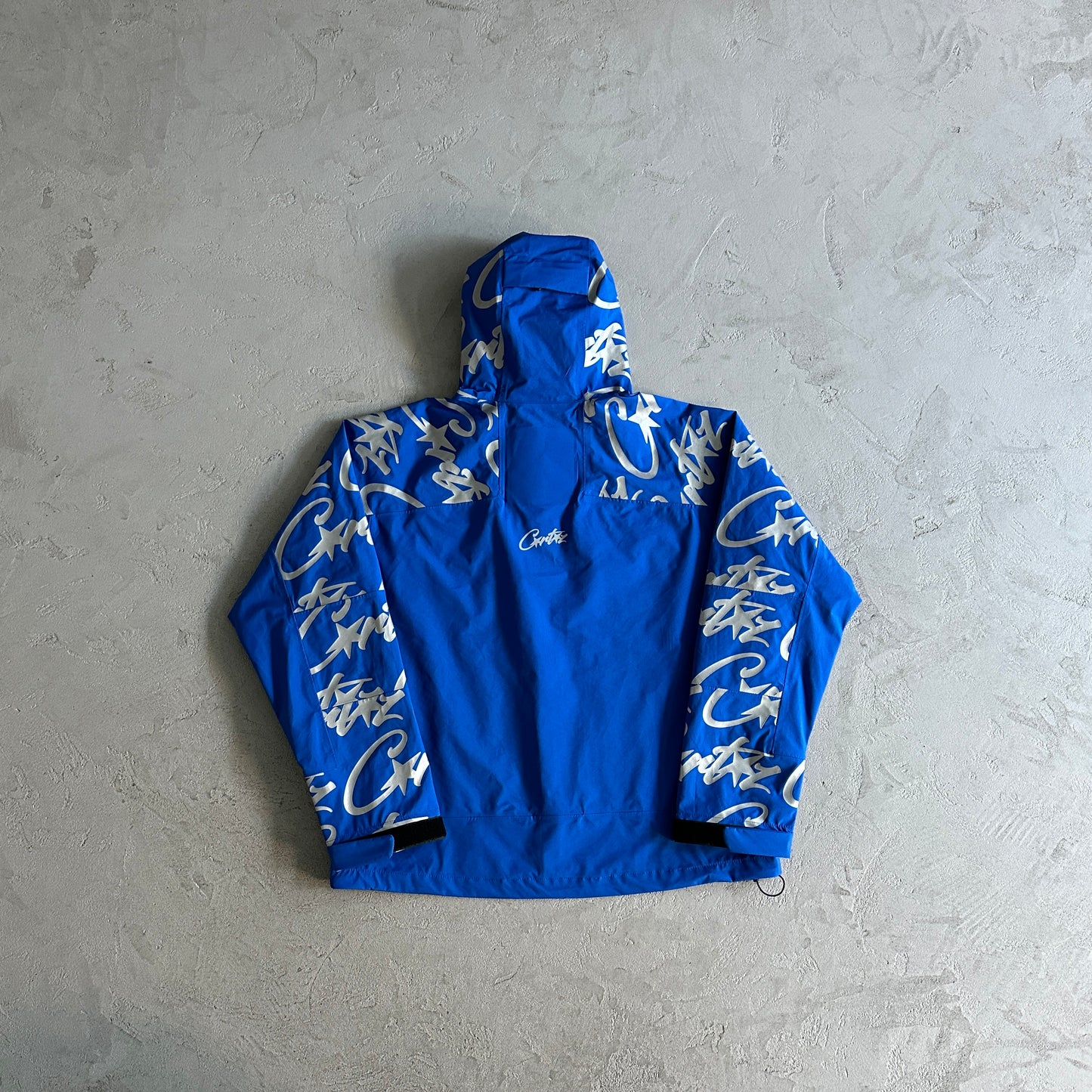 Corteiz Elitework Waterproof Shell Jacket “Blue”