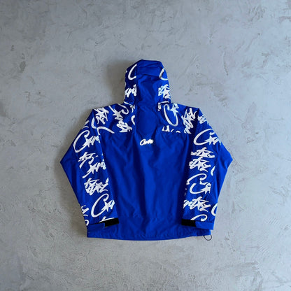 Corteiz Elitework Waterproof Shell Jacket “Blue”