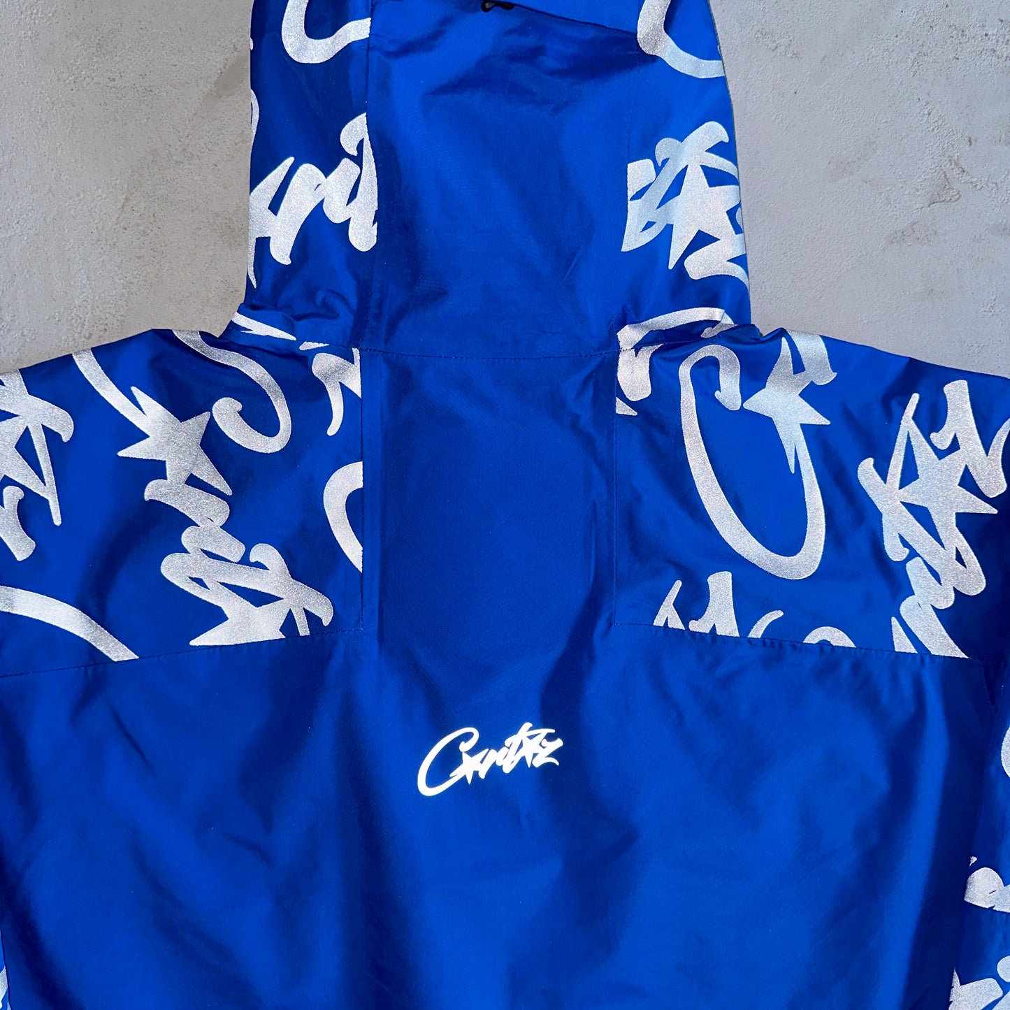 Corteiz Elitework Waterproof Shell Jacket “Blue”