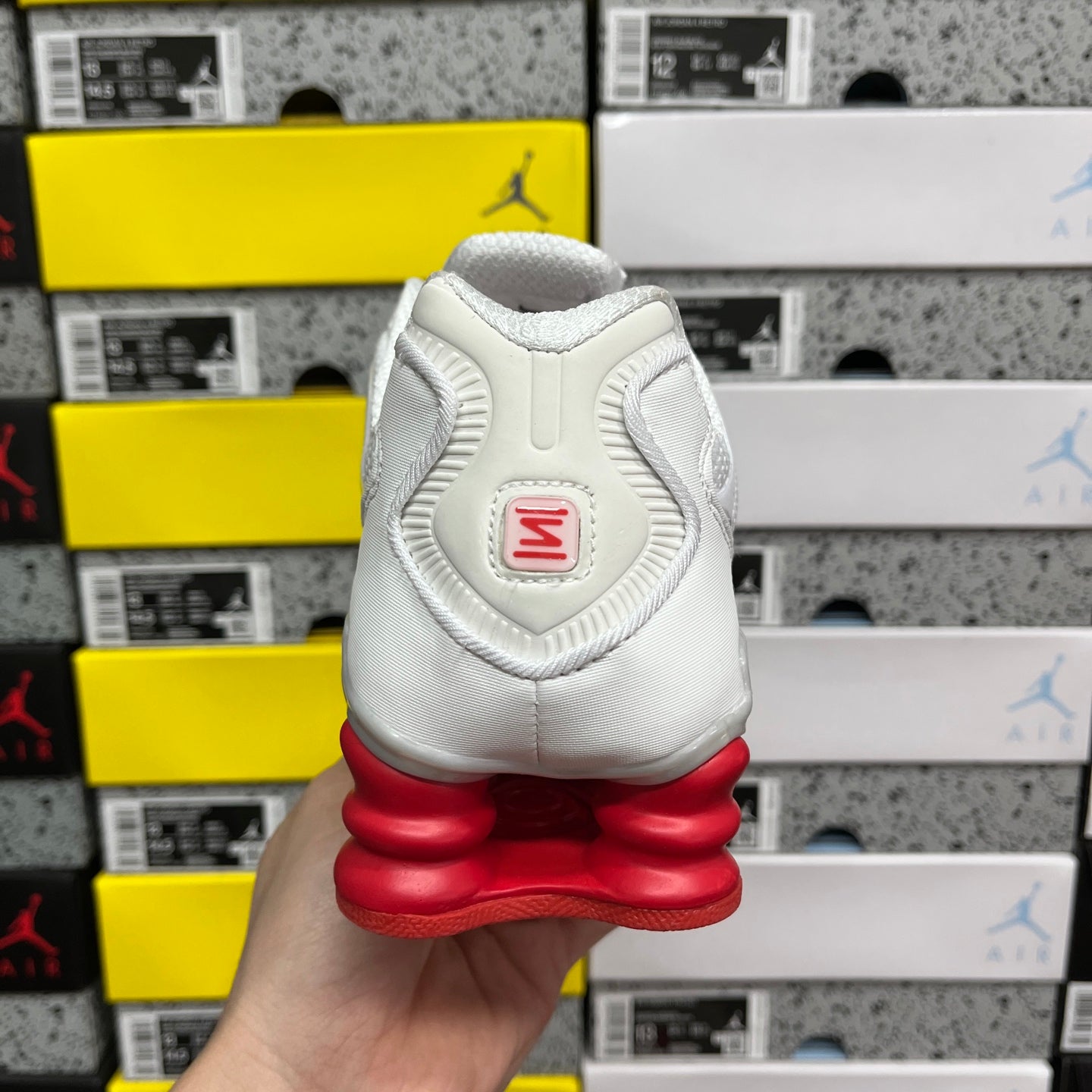 Nike Shox TL “Platinum Tint Gym Red”
