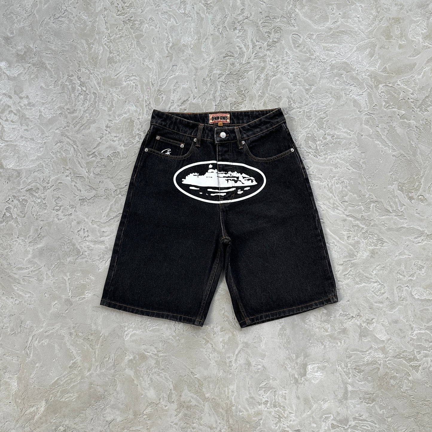 Corteiz Baggy Shorts “Black”