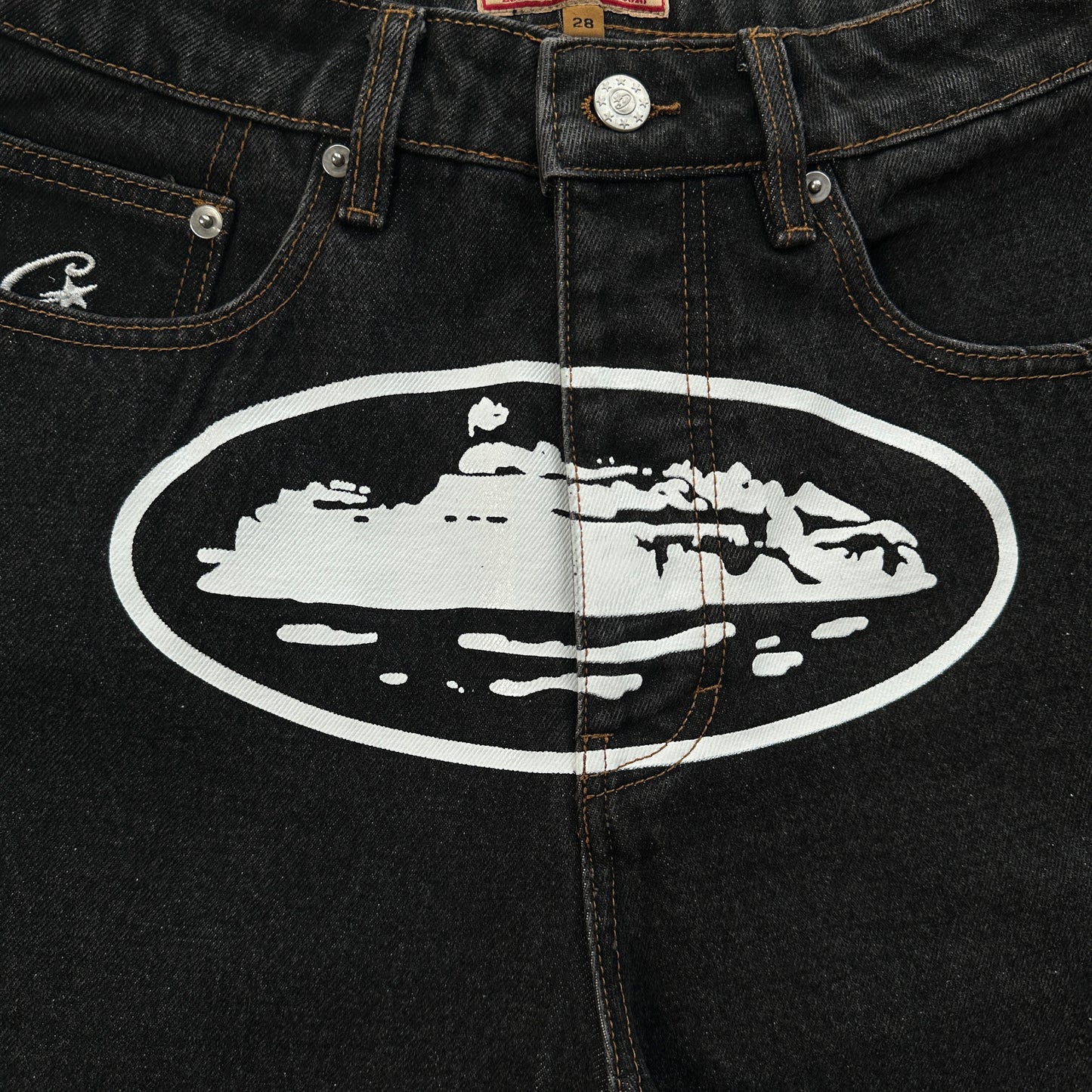 Corteiz Baggy Shorts “Black”