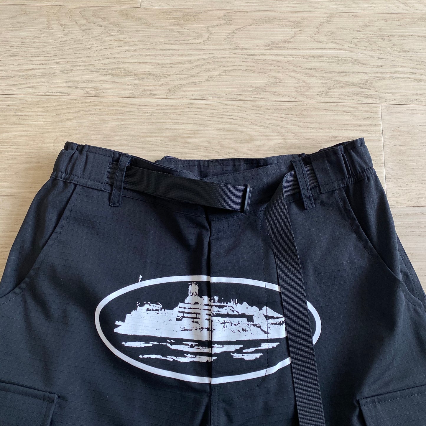 Corteiz Cargo Shorts “Black”