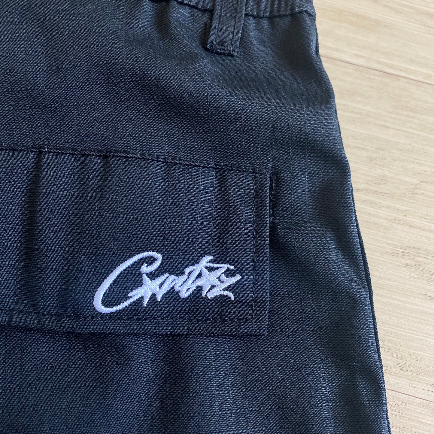 Corteiz Cargo Shorts “Black”