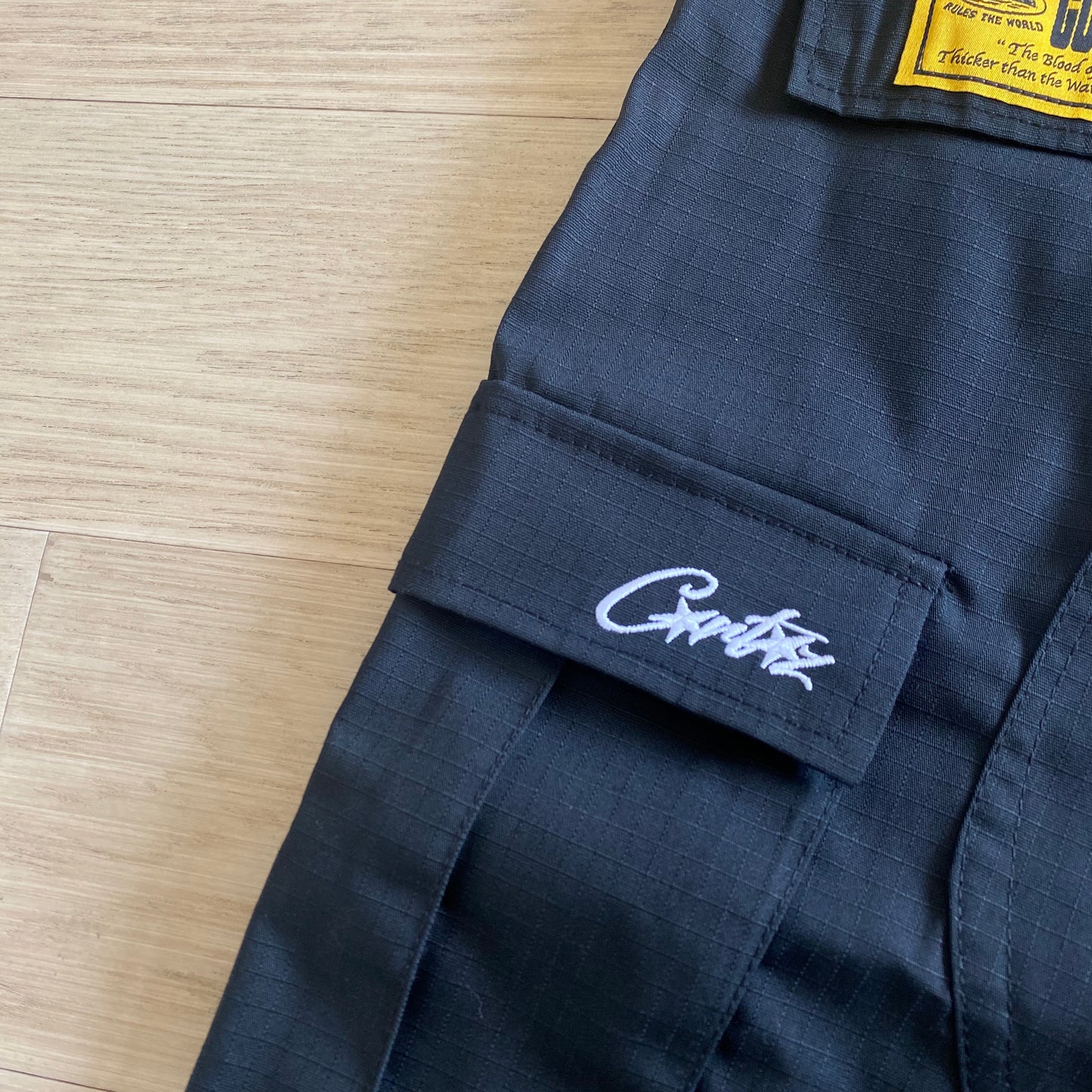 Corteiz Cargo Shorts “Black”