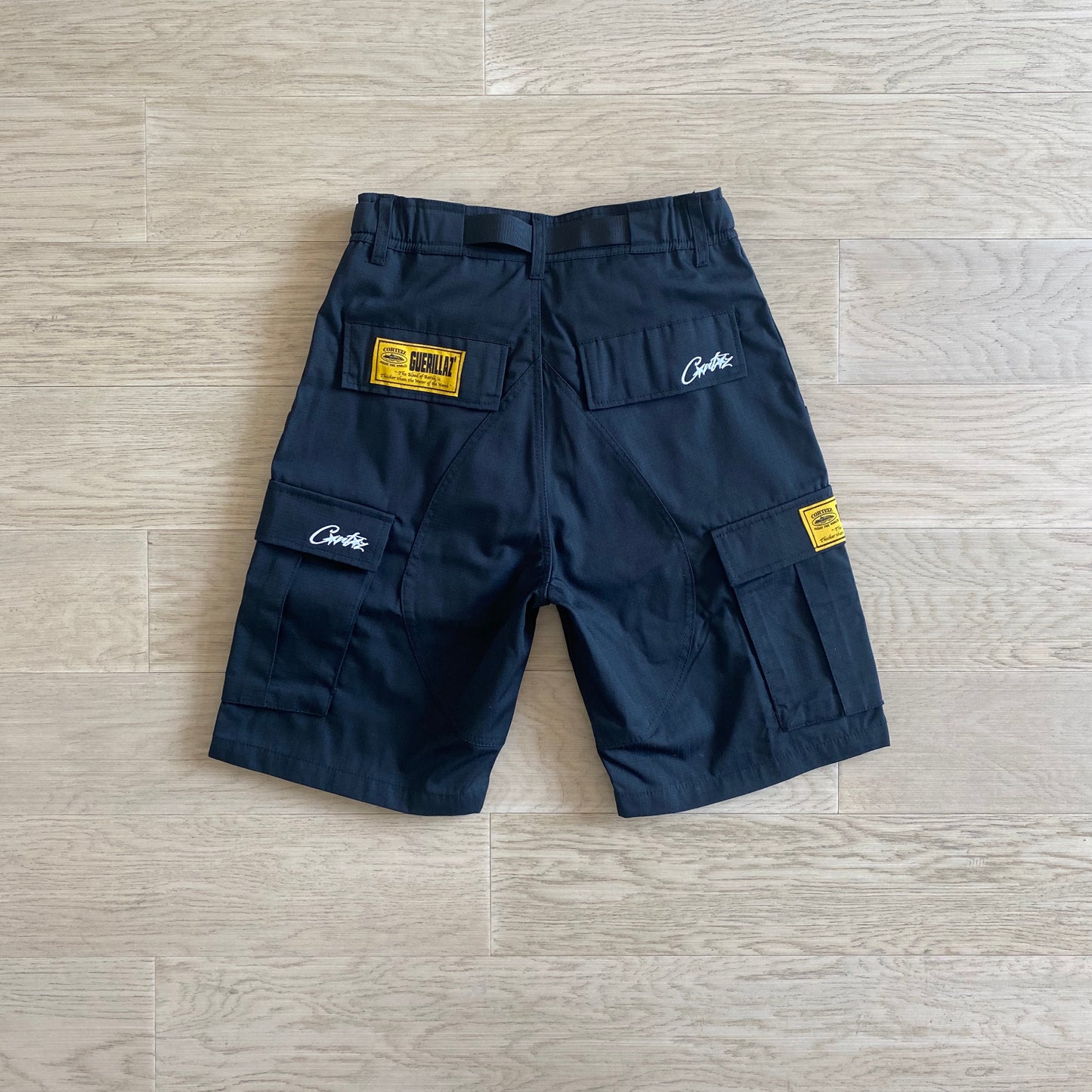 Corteiz Cargo Shorts “Black”