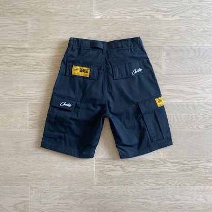 Corteiz Cargo Shorts “Black”