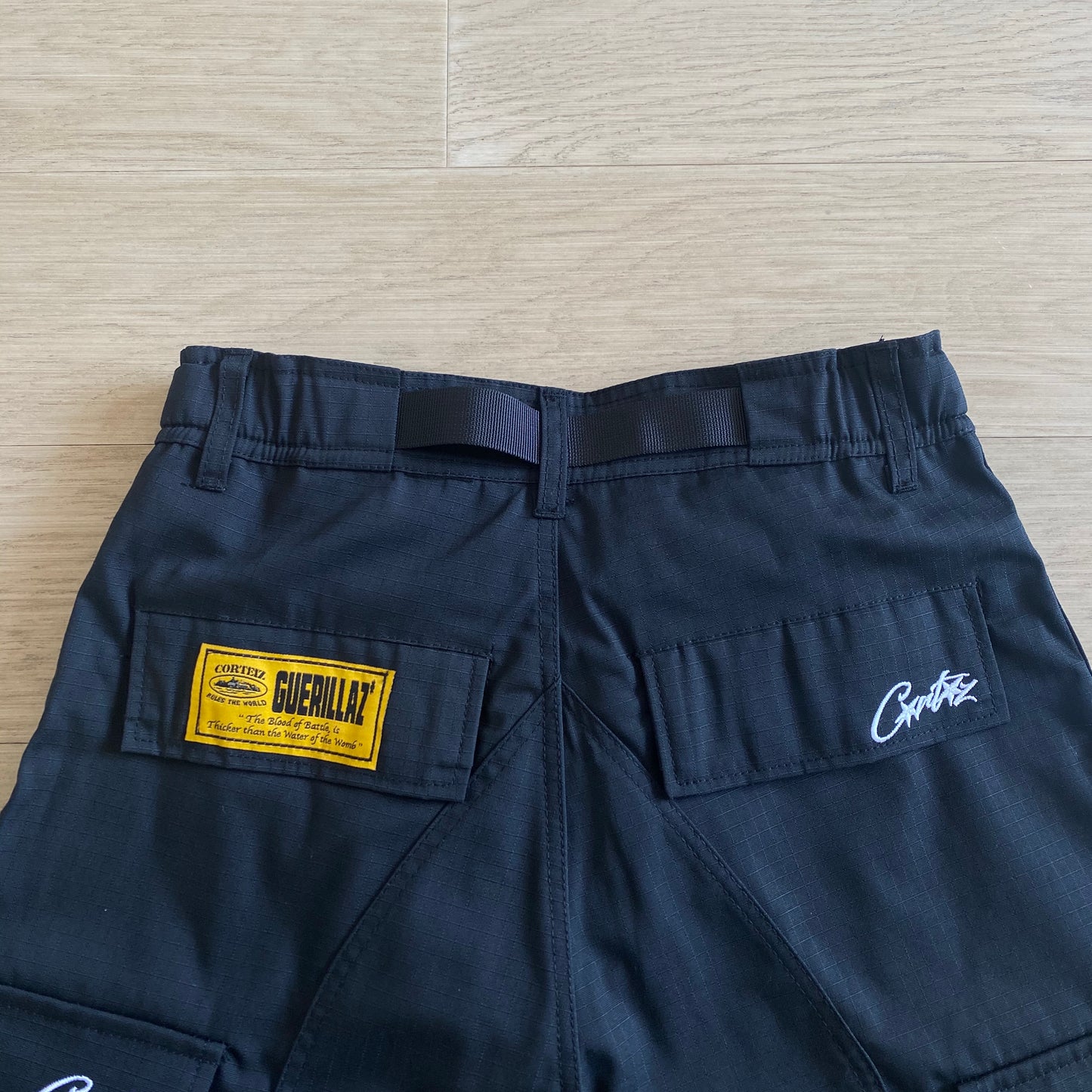 Corteiz Cargo Shorts “Black”