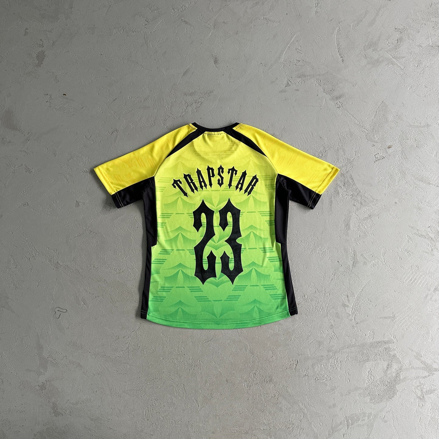 Trapstar Football T-Shirt “Yellow Green”