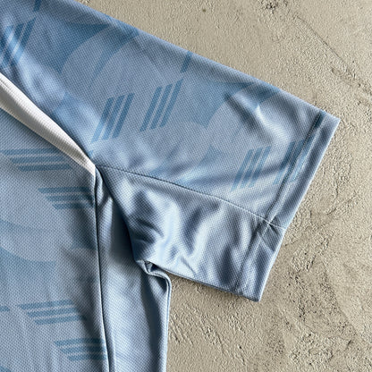 Trapstar Football T-Shirt “Grey Sea Blue”