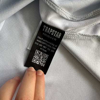 Trapstar Football T-Shirt “Grey Sea Blue”