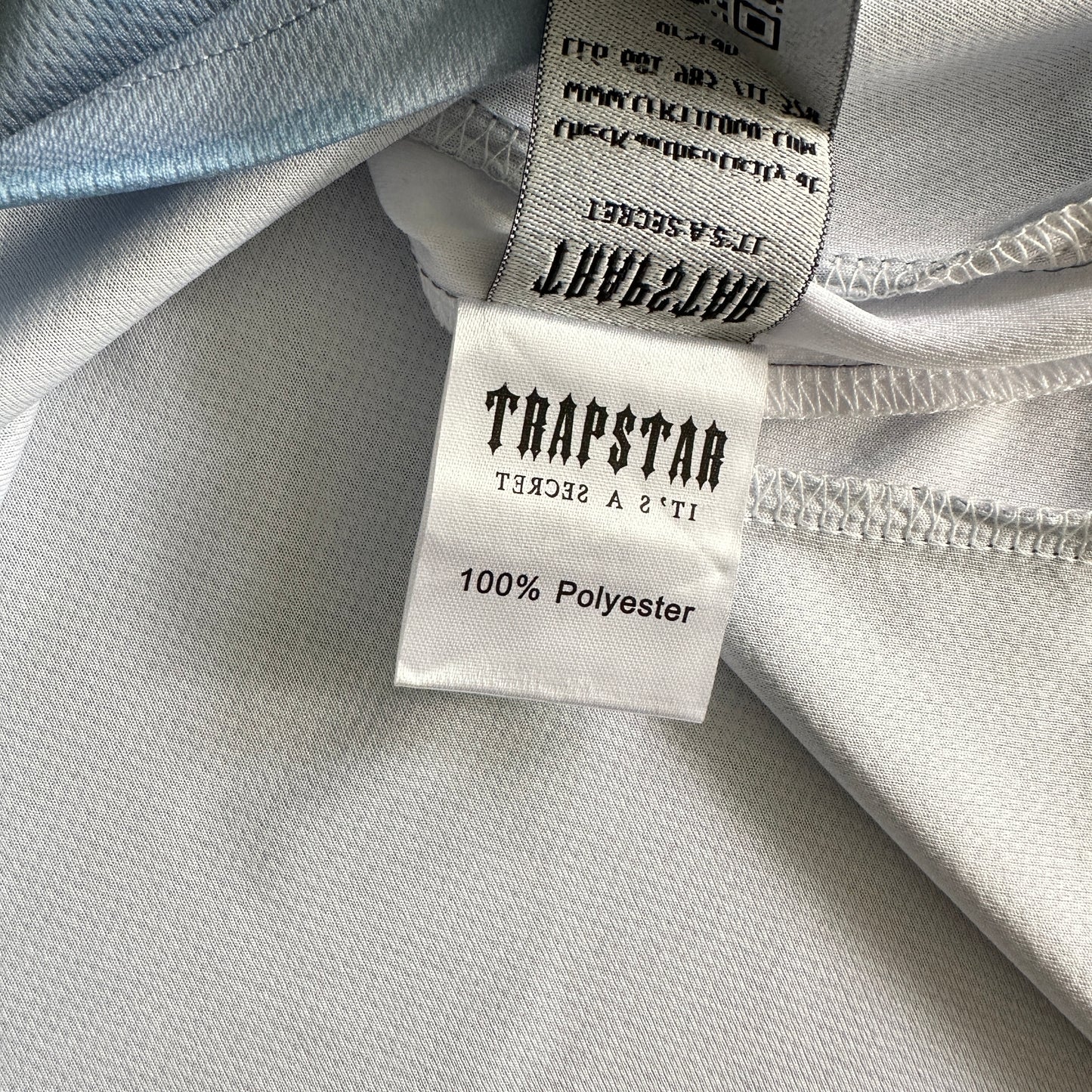 Trapstar Football T-Shirt “Grey Sea Blue”