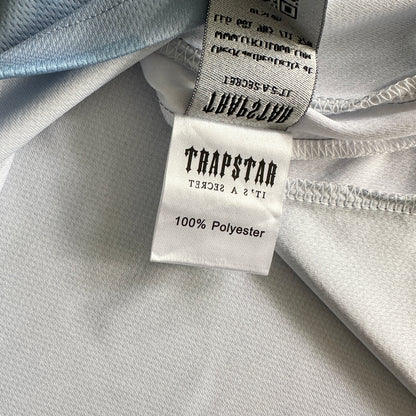 Trapstar Football T-Shirt “Grey Sea Blue”