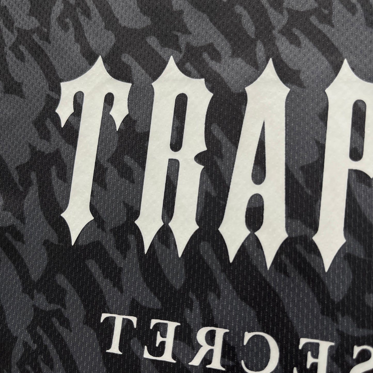 Trapstar Football T-Shirt “Grey Red”