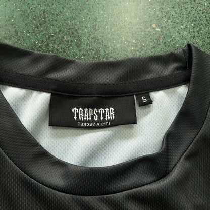 Trapstar Football T-Shirt “Grey Red”