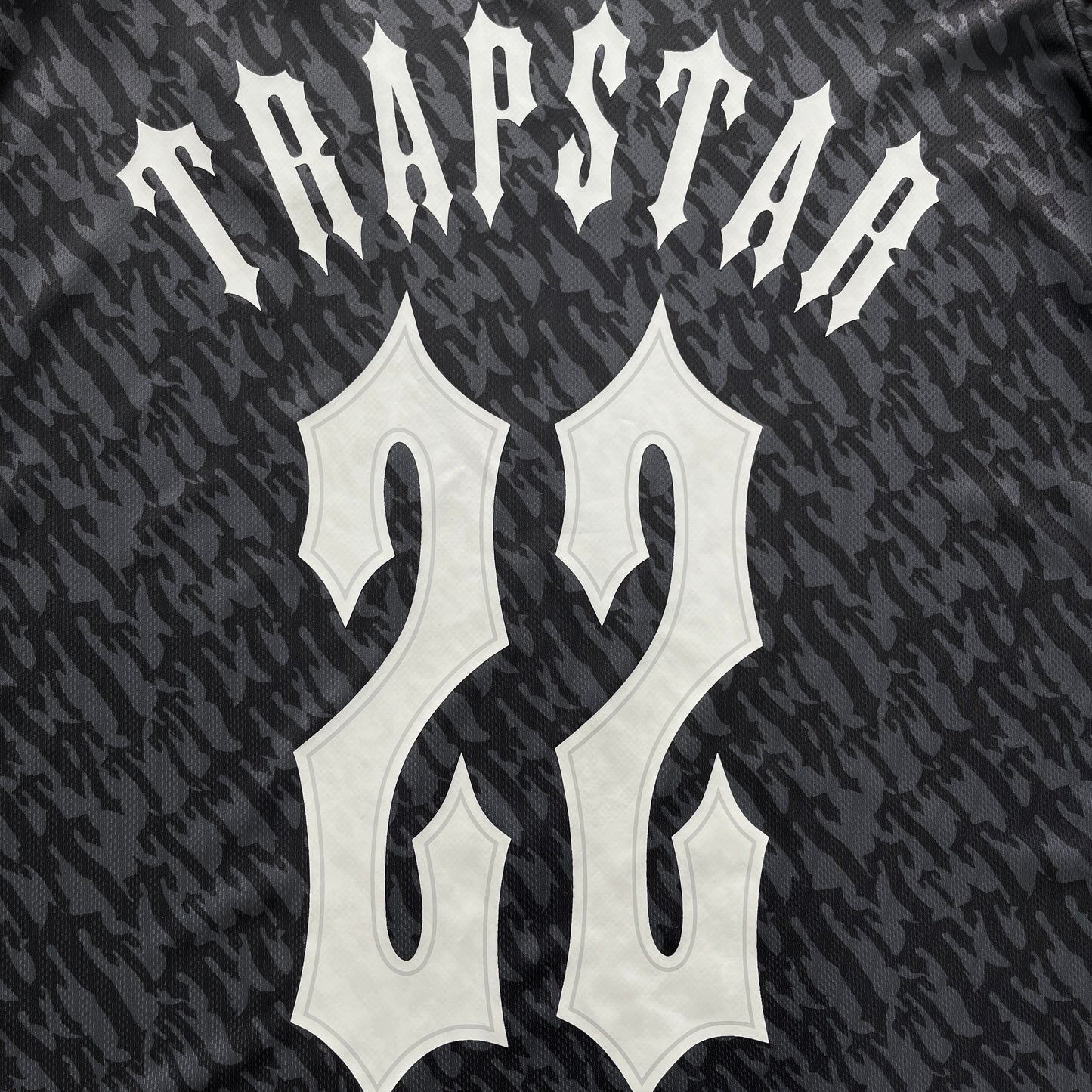 Trapstar Football T-Shirt “Grey Red”